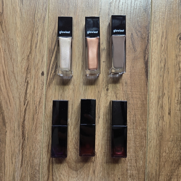 glowiest Touches Set 9 Glow Lip oil/lipstick,9 Glow Eye shadow bundle of 3 boxes - Picture 2 of 8